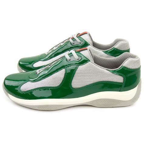 prada america's cup green|Prada America's Cup leather.